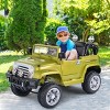 Costway 12V MP3 Kids Ride On Truck  Car RC Remote Control w/ LED Lights Music - 2 of 4
