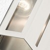 Livex Lighting Lafayette 1 - Light Wall Light in  Brushed Nickel - 3 of 4