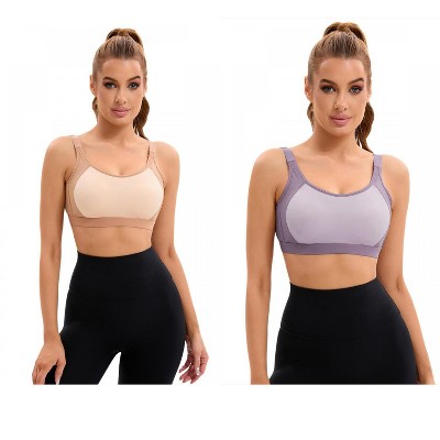 1 beige 1 purple