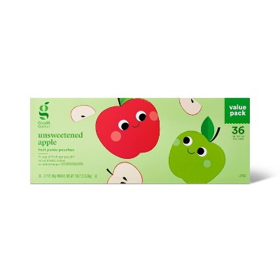 Applesauce Pouches Unsweetened - 36ct - Good & Gather™