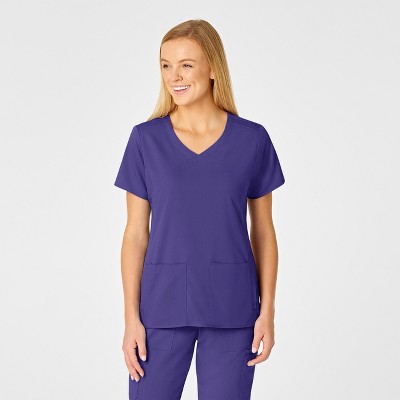 Wink PRO Women's 4 Pocket Wrap Scrub Top