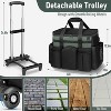 Extra Large Rolling Cleaning Caddy with Wheels, Water Resistant Cleaning Supplies Organizer with Detachable Trolley for Kitchen - 3 of 4