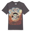 Seven Times Six Star Wars The Mandalorian Shirt Boys Grogu Starry Night Graphic Tee Grey - 2 of 4