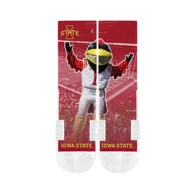 NCAA Iowa State Cyclones Iowa State Cyclones Adult Premium Socks - M/L