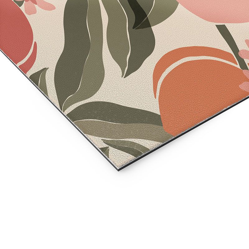 Cuss Yeah Designs Abstract Peaches 36" x 24" Welcome Mat - Society6, 3 of 4