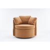 NicBex Modern Teddy Fabric Accent Chair, Swivel Living Room Chairs with Storage, Lounge Chair Back Cushion Reading Chair for Living Room, Office - 2 of 4