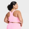 Women's Seamless Medium Support Racerback Sports Bra - All In Motion™ - 2 of 3