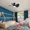BestParts 30" Kids' Ceiling Fan - Remote Control, Child-Safe Design, White ABS - 2 of 4
