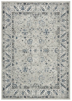 Charleston Dual-Tone Hand-Knotted 4' x 6' Synthetic Area Rug