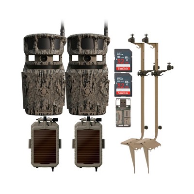 Stealth Cam Revolver 40MP Pro 360 Degree Cellular Trail Camera Bundle (2-Pack)