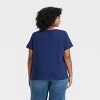 Women's Short Sleeve V-Neck T-Shirt - Ava & Viv™ - 2 of 3