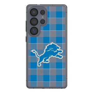 NFL NFC Teams Plaid Clear Cell Phone Case for Samsung Galaxy - 1 of 4