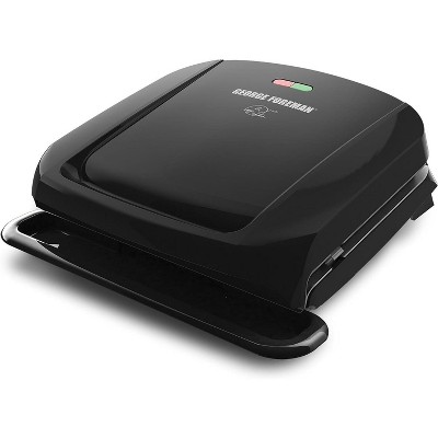 George Foreman 4-serving Removable Plate Electric Grill And Panini ...