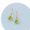 Ross-Simons 3.90 ct. t.w. Peridot Drop Earrings in 14kt Yellow Gold - 3 of 4