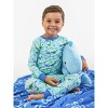 RuffleButts Gender Inclusive Viscose from Bamboo Long Sleeve Pajama Set - 3 of 4