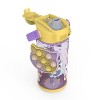 Zak Designs 16 fl oz Plastic Beacon Gabbys Dollhouse Straw Bottle with Fun Popper - 4 of 4