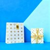 Bows And Sparkles XL Foil Print Starburst Wedding Gift Bag with Tag White/Gold - 4 of 4