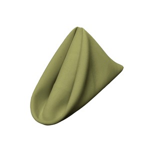 Slickblue Polyester Poplin Napkins 18"x18", Serged Edge, Event or Daily Table Use, 41 Color Options – Set of 4 or 10 - 1 of 4