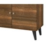 Sapphtopaz Modern TV Stand for TVs Up to 59" with 2 Storage Shelves Entryway Table with Storage Cabinet Wood TV Console for Living Room - 2 of 4