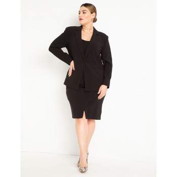 Agnes Orinda Women's Plus Size Outfits Velvet A Line Knee Length Star Flare  Skirt Black 1x : Target
