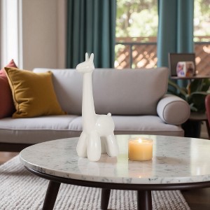 Sagebrook Home Giraffe Balloon Animal Ceramic Sculpture for Table, Desk or Bookshelf Decor - 1 of 4