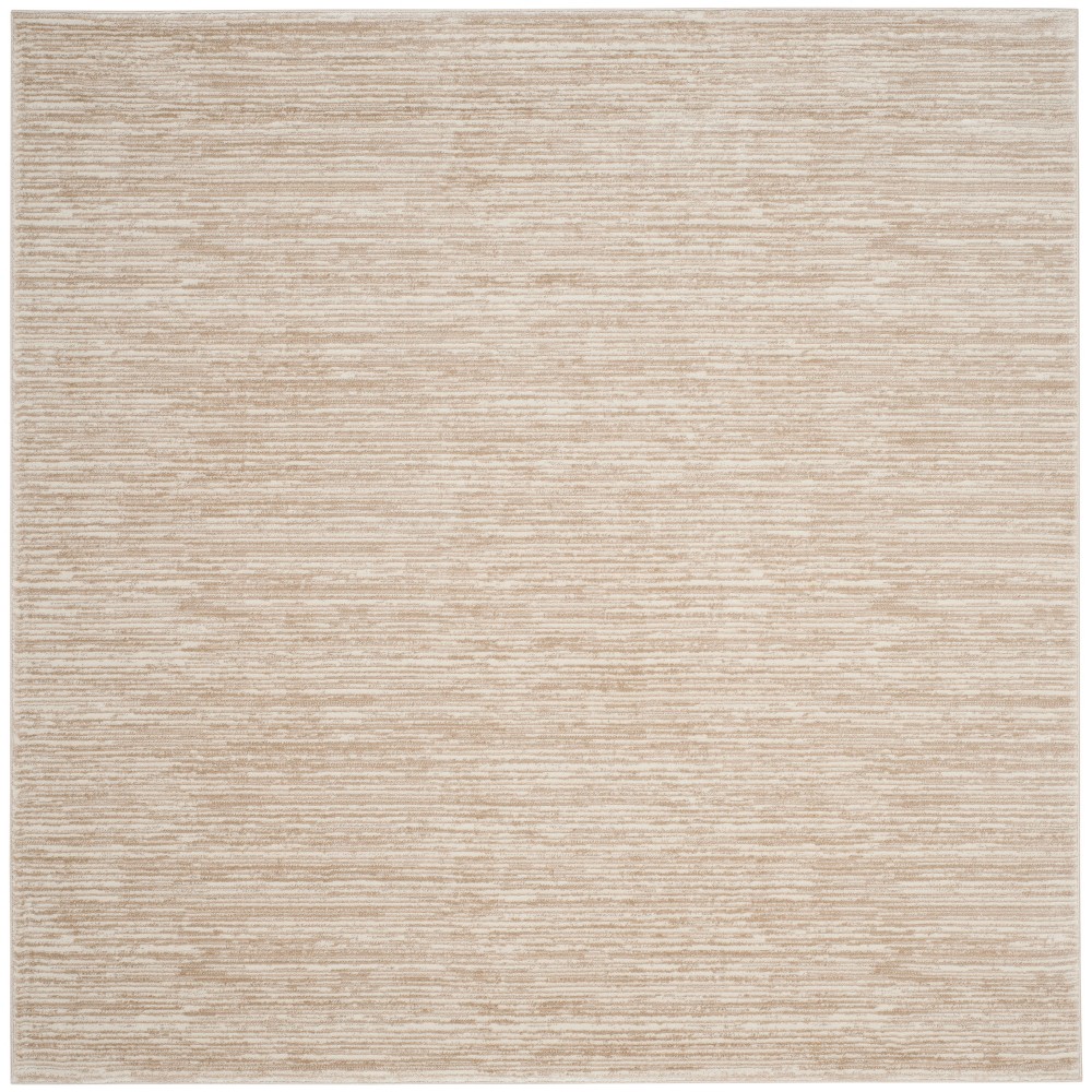 5'X5' Solid Loomed Square Area Rug Cream - Safavieh