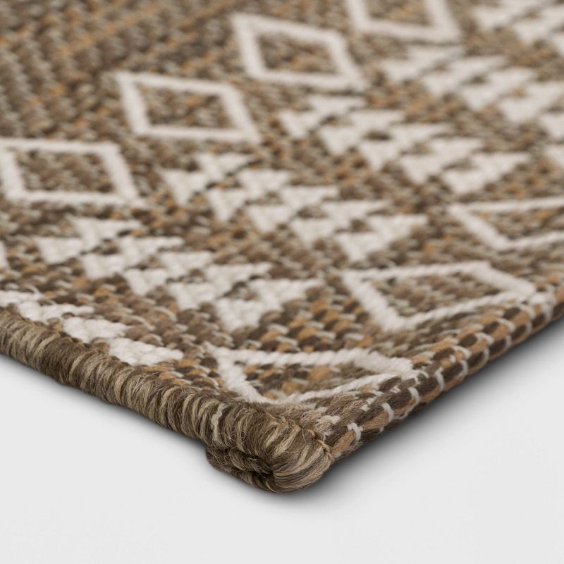 7&#39; x 10&#39; Global Outdoor Rug Neutral - Threshold&#8482;, 2 of 3