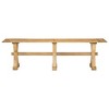 vidaXL Bench 63 in.x13.8 in.x17.7 in. Solid Wood Mango - 2 of 4