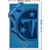 Trends International NFL Tennessee Titans - Logo 25 Framed Wall Poster Prints - 3 of 4