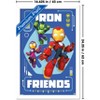 Trends International Marvel Jr Iron Man And His Awesome Friends (2025) - Group Framed Wall Poster Prints - 3 of 4