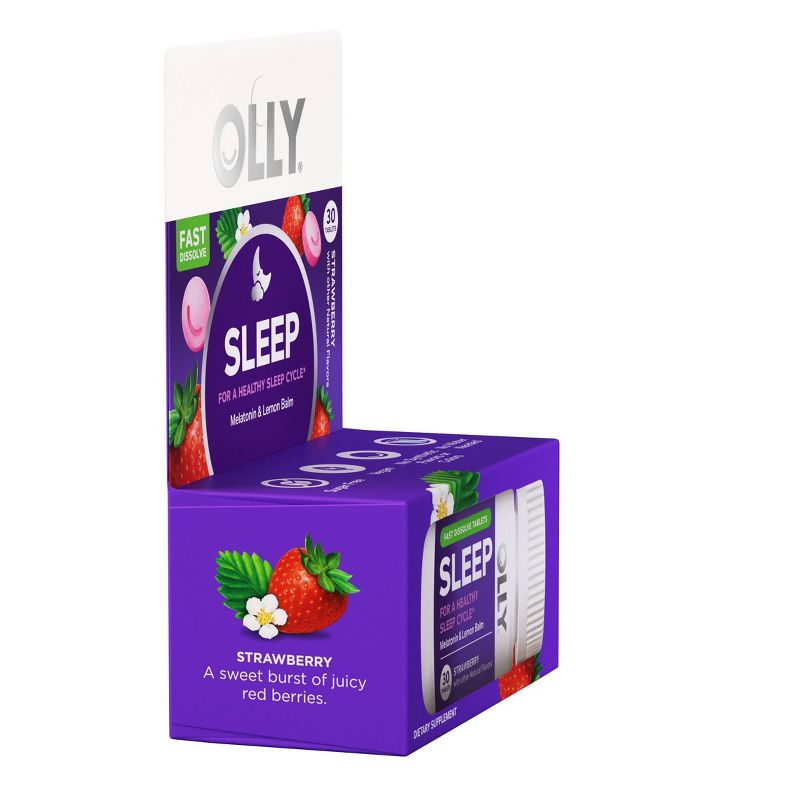 OLLY Sleep Fast Dissolve Vegan Tablets - 30ct, 5 of 11