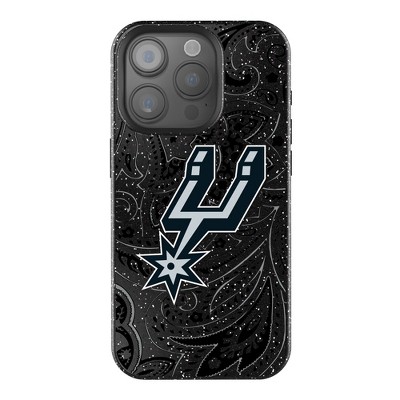 Keyscaper NBA Paisley Bling Cell Phone Case for iPhone 15 Pro