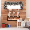Candy Cane Lane 8/10/12 Inch Set Of Three Red, Green, Blue With Green, Red And Silver Bow Presents Outdoor Led Décor, Nested - 2 of 2