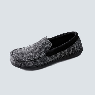 Men's Silvadur Anti-odor Moc Slipper, Size 8 Us Men, Black : Target