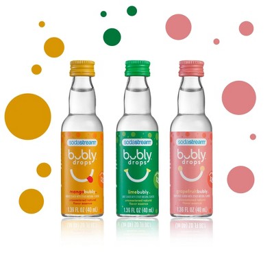 SodaStream Tropical Thrill Bubly Drops Variety Pack - 4.08fl oz/3pk