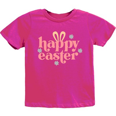 The Juniper Shop Happy Easter With Ears Youth Short Sleeve Tee