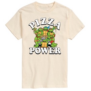 Men's - Teenage Mutant Ninja Turtles - Pizza Power Short Sleeve Graphic T-Shirt - 1 of 4