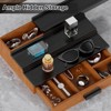 3-Tier Cologne Organizer For Men, Cologne Stand with Hidden Compartment and Drawer Storage, Wooden Perfume Organizer Holder - 3 of 4