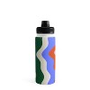 MariaMariaCreative Waves Stripe Multi Water Bottle - Society6 - 2 of 4