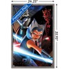 Trends International Star Wars: The Clone Wars By Cryssy Cheung Framed Wall Poster Prints - 3 of 4