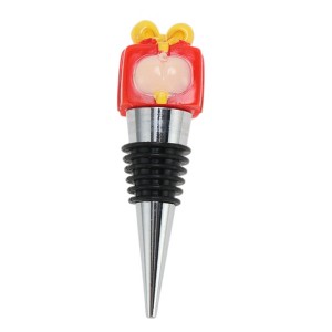 Unique Bargains Stopper Aluminum Alloy TPE Resin Red Beige Silver Tone Black 3.50"x1.26"x0.79" 1 Pc - 1 of 3