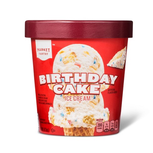 Birthday Cake Ice Cream 16oz Market Pantry Target