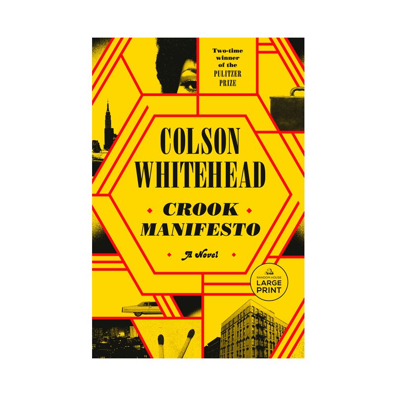 Crook Manifesto - Large Print by  Colson Whitehead (Paperback), 1 of 2