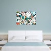 White Flowers by Sarah Morrow Unframed Wall Canvas - iCanvas - 3 of 3