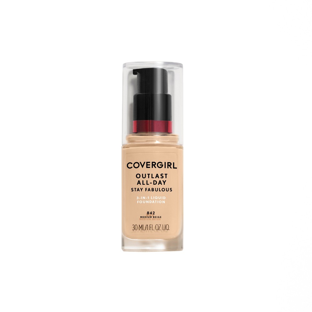 UPC 008100007233 product image for COVERGIRL Outlast Stay Fabulous 3-in-1 Foundation SPF 20 - 842 Medium Beige - 1  | upcitemdb.com