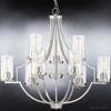Urban Ambiance Luxury Contemporary Chandelier 29''H x 32''W,  Brushed Nickel Finish,  Mesa Collection, UHP4370 - 4 of 4