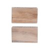 Transpac Wood Vintage Berry Block Decor Set of 2 Spring Home Decorations - 3 of 3