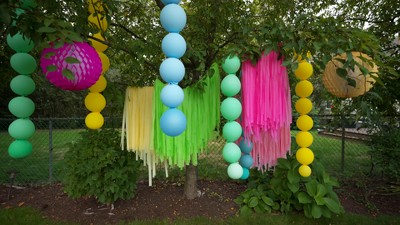 Lavender 40" x 300' Premium Plastic Table Roll