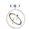 Artcraft Lighting Trilogy 1 - Light Semi-Flush Mount in  Polished Nickel - 2 of 4