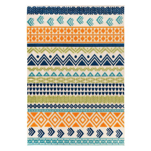 World Rug Gallery Ronda Contemporary Bohemian Indoor/outdoor Area Rug ...